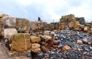 Sito archeologico di Nora, danni ingenti causati dal ciclone Harry