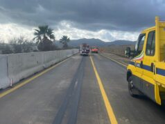 Statale 195, riaperta già dal pomeriggio