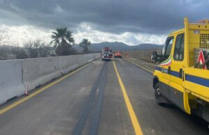 Statale 195, riaperta già dal pomeriggio
