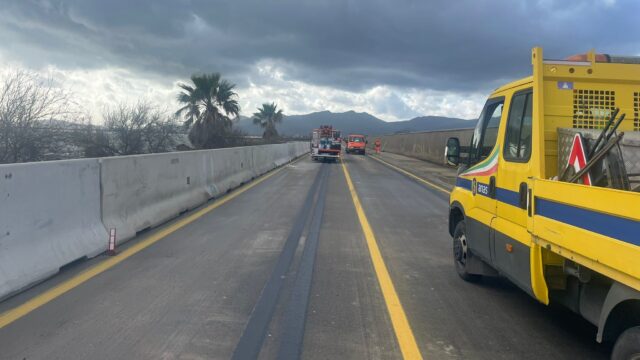 Riapertura SS195 (foto Anas)