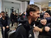 Cagliari, ecco Albarracìn! L’attaccante uruguaiano è sbarcato in Sardegna