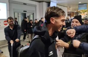 Cagliari, ecco Albarracìn! L’attaccante uruguaiano è sbarcato in Sardegna