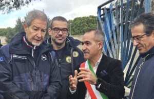 Musumeci a Capoterra per i danni del maltempo: sopralluogo a Maddalena