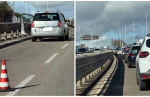 Cagliari, altra mattinata di code sull’Asse Mediano: incidente e traffico in tilt