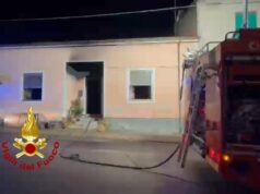 Thiesi, incendio in un’abitazione: una persona intossicata