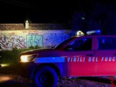 Incendio a Olbia, fiamme nei pressi della stazione: salvati due clochard