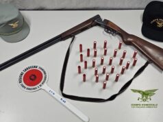 Sinnai, bracconiere colto in flagrante: scatta la denuncia e sequestro del fucile