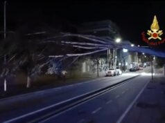 Vento forte nel Nuorese, soccorsi senza tregua: oltre 400 interventi | Video