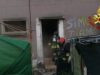 Incendio a Sassari, fiamme all’interno di un ex scuola materna