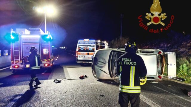 ribaltamento sestu 131