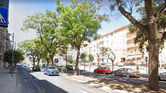 via dante cagliari strada verso p repubblica