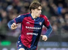 Cagliari, Palestra sogna l’azzurro: “Posso arrivarci solo con grandi prestrazioni”