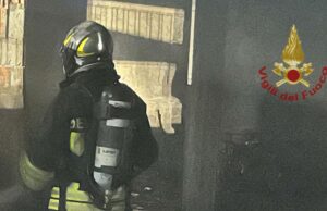 Guspini, incendio in garage: evacuata una palazzina
