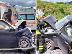 Brutto incidente a Macomer, due feriti gravi: chiuso un tratto della 131