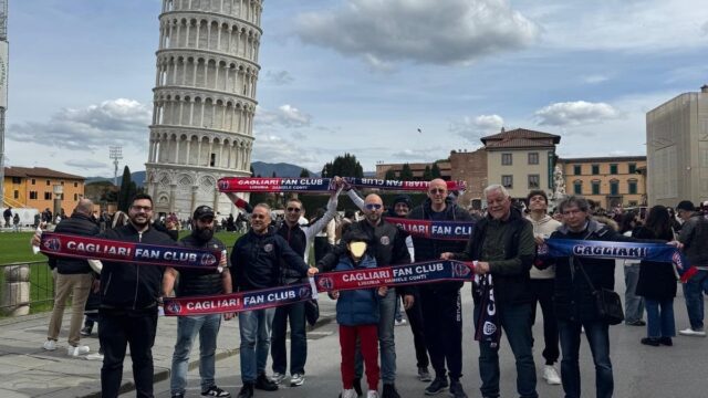 tifosi cagliari fan club a pisa