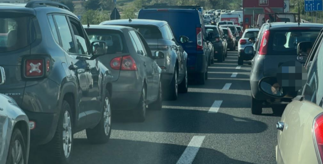 Incidente traffico in tilt