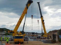 Lavori sulla Ss 131, avviata la posa di 10 travi all’altezza di Nuraminis