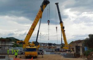 Lavori sulla Ss 131, avviata la posa di 10 travi all’altezza di Nuraminis