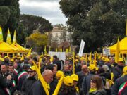 Cagliari, Coldiretti in piazza con oltre 3mila agricoltori