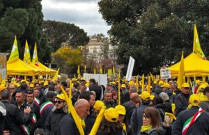 Cagliari, Coldiretti in piazza con oltre 3mila agricoltori