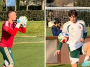 L’Italia lavora a Coverciano: le prime immagini di Caprile e Palestra in azzurro