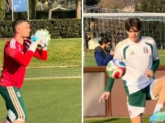 L’Italia lavora a Coverciano: le prime immagini di Caprile e Palestra in azzurro