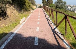 Cagliari, aperta la nuova pista ciclopedonale di Monte Claro