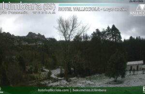 Freddo e forte vento in Sardegna: sul monte Limbara torna anche la neve