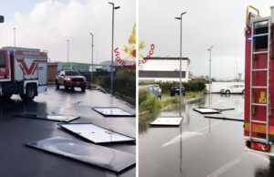 Forte vento a Senorbì, sradicati pannelli fotovoltaici e auto danneggiate