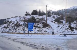 Maltempo Sardegna, la neve torna copiosa: vento fino a 100km/h