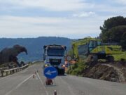 Castelsardo, nel vivo i lavori sulla Ss 134 dinnanzi alla “roccia dell’elefante”