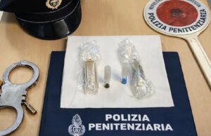 Carcere di Bancali, detenuto torna dal permesso con oltre 30Gr di droga