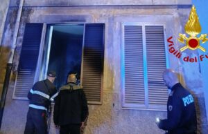 Sassari, a fuoco un rifugio per senza fissa dimora