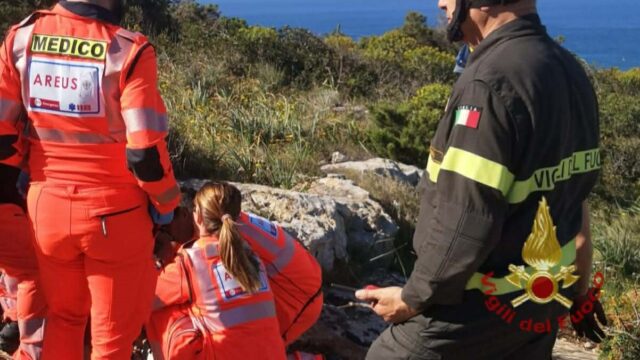 turista ferita a Calamosca