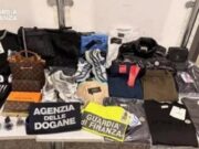 Aeroporto di Cagliari, 22 sequestri di prodotti contraffatti nel 2026