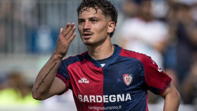 Sebastiano Esposito in Cagliari-Cremonese