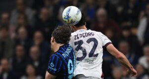 Inter-Cagliari 3-0, i rossoblù resistono un tempo: Barella segna e non esulta