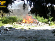 Rifiuti pericolosi bruciati a Maracalagonis, due denunciati