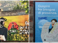 Guspini, manifesti elettorali vandalizzati: candidati uniti nella solidarietà