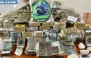 Cagliari, deposito di droga in pieno centro: sequestrati 11kg tra hashish e marijuana