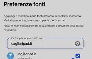 Google “Fonti preferite”: aggiungi subito Cagliaripad.it e personalizza le tue notizie