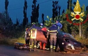 Alghero, brutto incidente lungo la provinciale 55: un ferito in ospedale