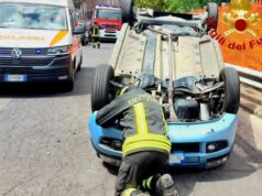 Busachi, scontro tra due auto: coppia di anziani in ospedale