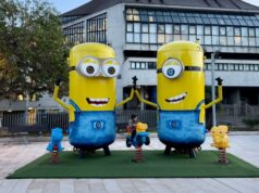 Cagliari, il Comune fa rimuovere i Minions dal Parco della Musica