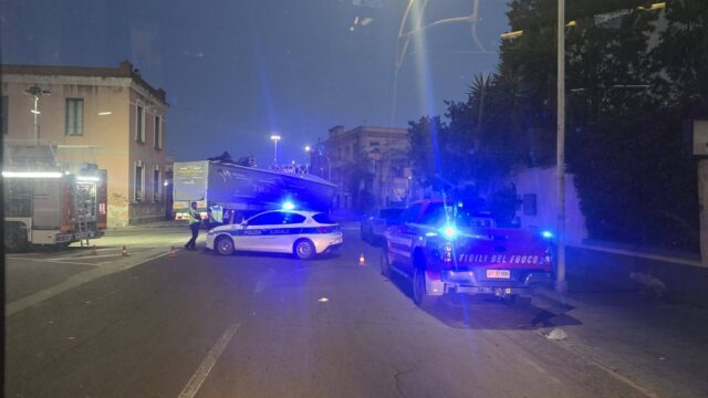 incidente in viale la Playa a Cagliari