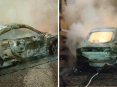 Cala Gonone, auto distrutta dalle fiamme: si tratta di un incendio doloso