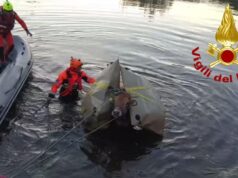 Fiume Coghinas, i Vigili del fuoco salvano una mucca dall’annegamento | Video