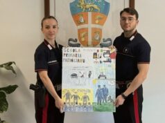 Portoscuso, il regalo dei bimbi ai Carabinieri: “Aiutate sempre chi è in difficoltà”