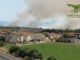 Grosso incendio a Serramanna, evacuata un’azienda: due Canadair in azione