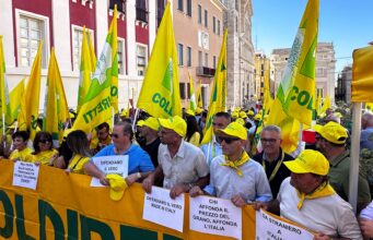 Coldiretti in piazza a Cagliari, agricoltori contro frodi e importazioni